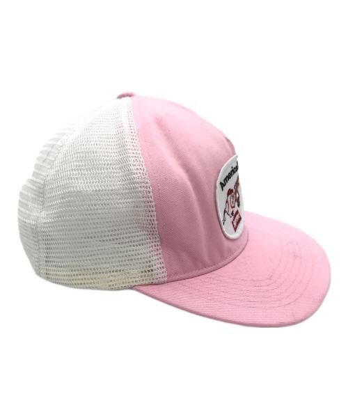 SUPREME（シュプリーム）Supreme (シュプリーム) America's Favorite Mesh Cap ピンクの古着・服飾アイテム