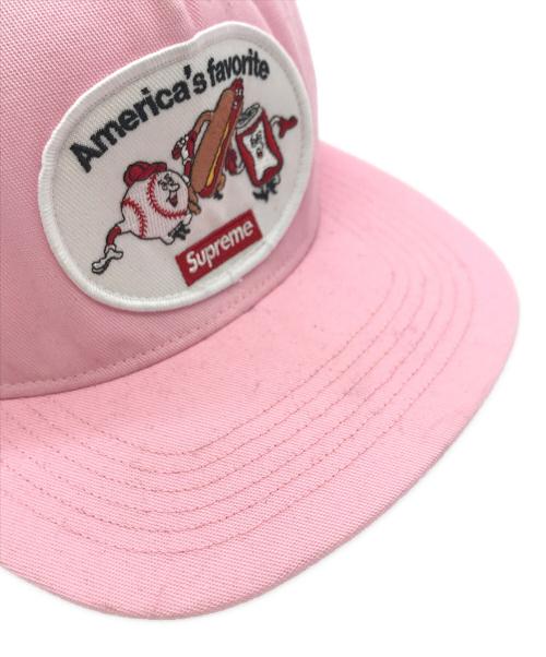 SUPREME（シュプリーム）Supreme (シュプリーム) America's Favorite Mesh Cap ピンクの古着・服飾アイテム