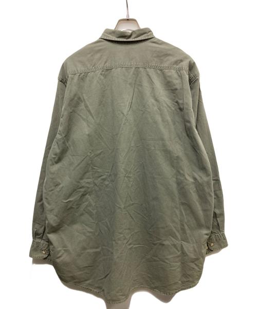 CarHartt（カーハート）CarHartt (カーハート) ボタンダウンシャツ グリーン サイズ:不明(実寸参照）の古着・服飾アイテム