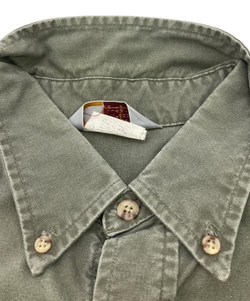 CarHartt（カーハート）CarHartt (カーハート) ボタンダウンシャツ グリーン サイズ:不明(実寸参照）の古着・服飾アイテム