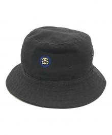 stussy（ステューシー）の古着「90s SSロゴバケットハット」｜ブラック