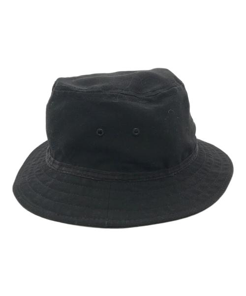 stussy（ステューシー）stussy (ステューシー) 90s SSロゴバケットハット ブラック サイズ:	SIZE L/XLの古着・服飾アイテム