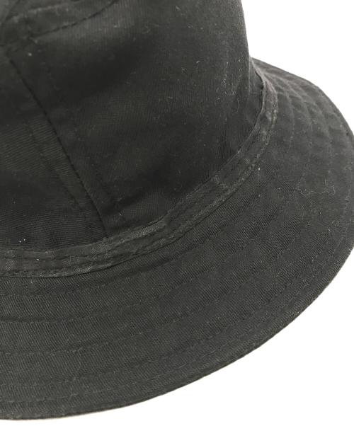 stussy（ステューシー）stussy (ステューシー) 90s SSロゴバケットハット ブラック サイズ:	SIZE L/XLの古着・服飾アイテム