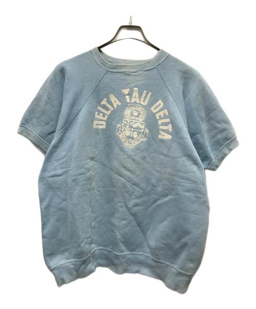 USED（ユーズド）USED (ユーズド) 60s ショートスリーブスウェット スカイブルー サイズ:-の古着・服飾アイテム