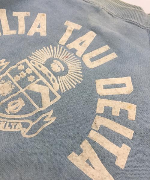 USED（ユーズド）USED (ユーズド) 60s ショートスリーブスウェット スカイブルー サイズ:-の古着・服飾アイテム