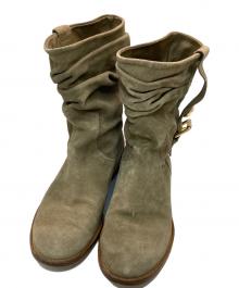 LOUIS VUITTON（ルイ ヴィトン）の古着「ショートブーツ/Short Boots」｜ベージュ