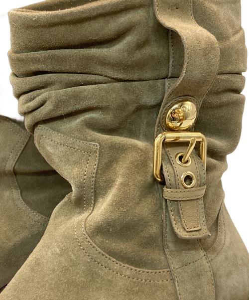 LOUIS VUITTON（ルイ ヴィトン）LOUIS VUITTON (ルイ ヴィトン) ショートブーツ/Short Boots ベージュ サイズ:36の古着・服飾アイテム
