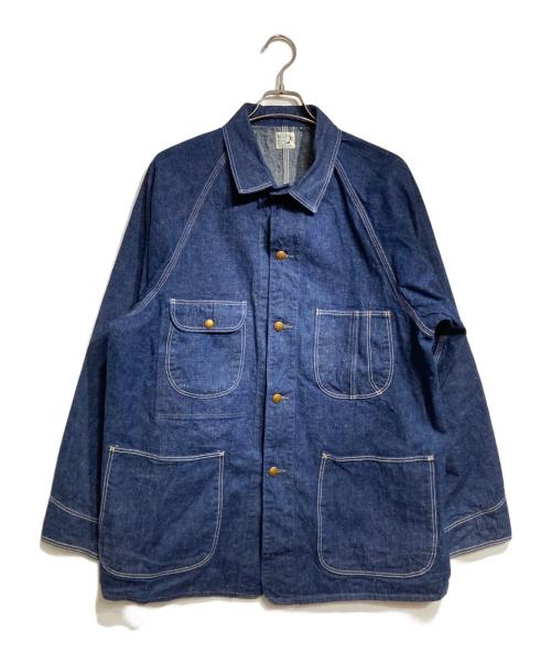 orSlow（オアスロウ）orSlow (オアスロウ) 1950 DENIM COVER ALL/デニムカバーオール インディゴ サイズ:Ｓの古着・服飾アイテム