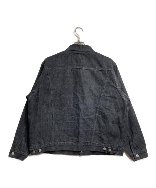 WORKERS（ワーカーズ）WORKERS (ワーカーズ) 857デニムトラッカージャケット/Denim Jacket ブラック サイズ:42の古着・服飾アイテム