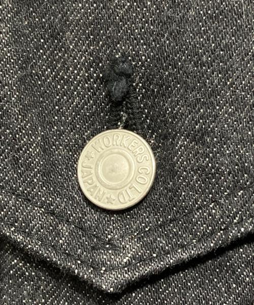 WORKERS（ワーカーズ）WORKERS (ワーカーズ) 857デニムトラッカージャケット/Denim Jacket ブラック サイズ:42の古着・服飾アイテム