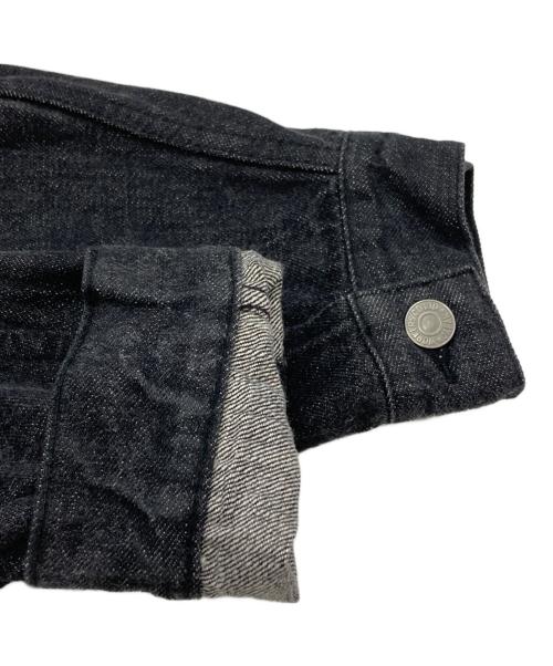 WORKERS（ワーカーズ）WORKERS (ワーカーズ) 857デニムトラッカージャケット/Denim Jacket ブラック サイズ:42の古着・服飾アイテム