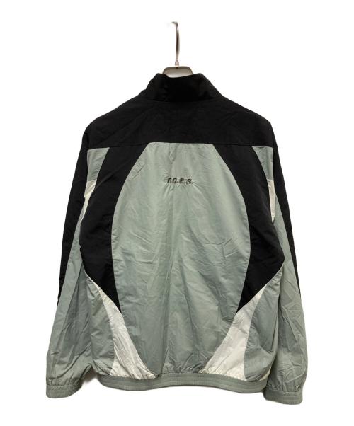 F.C.R.B.（エフシーレアルブリストル）F.C.R.B. (エフシーレアルブリストル) WARM-UP JACKET グレー×ブラック サイズ:Mの古着・服飾アイテム