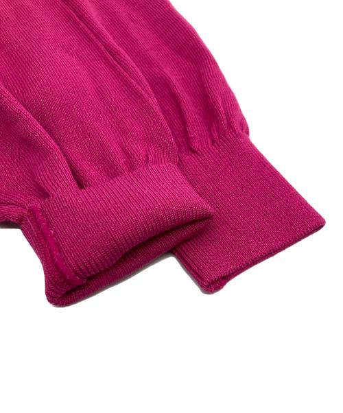 Christian Dior Sports（クリスチャン ディオールスポーツ）Christian Dior Sports (クリスチャン ディオールスポーツ) ロゴニット ベージュ×ピンク サイズ:Lの古着・服飾アイテム