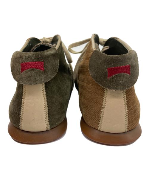 CAMPER（カンペール）CAMPER (カンペール) スウェードハイカットスニーカー カーキ サイズ:40の古着・服飾アイテム