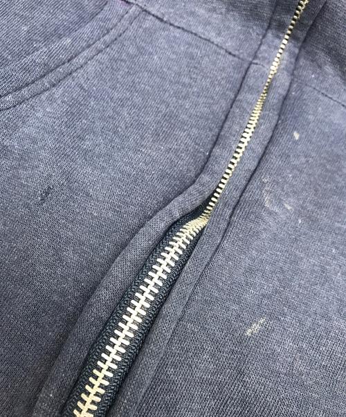 Champion（チャンピオン）Champion (チャンピオン) 80s カレッジプリントジップパーカー ネイビー サイズ:	SIZE Mの古着・服飾アイテム