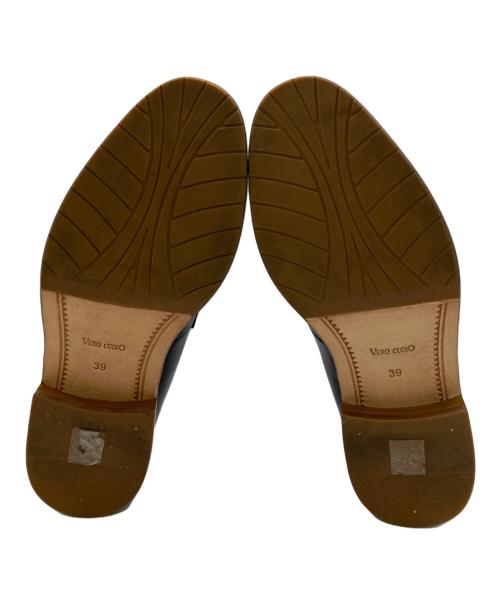 alfredoBANNISTER IN（アルフレッドバニスターイン）alfredoBANNISTER IN (アルフレッドバニスターイン) コインローファー ブラック サイズ:SIZE 39　（24.5cm）の古着・服飾アイテム