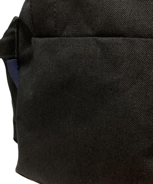 COMME des GARCONS（コムデギャルソン）COMME des GARCONS (コムデギャルソン) レザー切替バックパック/Back Pack ブラックの古着・服飾アイテム