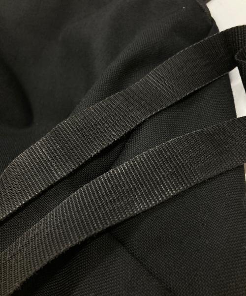 COMME des GARCONS（コムデギャルソン）COMME des GARCONS (コムデギャルソン) レザー切替バックパック/Back Pack ブラックの古着・服飾アイテム