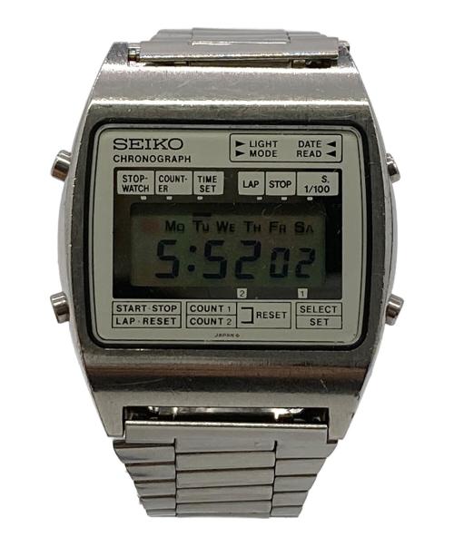 SEIKO（セイコー）SEIKO (セイコー) ヴィンテージデジタルウォッチ ホワイトの古着・服飾アイテム