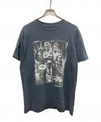 stussyステューシー）の古着「Increase the Peace フォトプリントTシャツ」｜ブラック