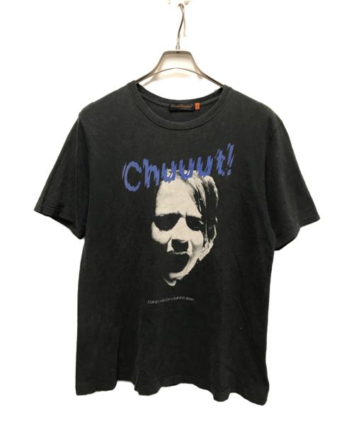 UNDERCOVERISM（アンダーカバーイズム）UNDERCOVERISM (アンダーカバーイズム) Chuuut!アーカイヴプリントTシャツ ブラック サイズ:2の古着・服飾アイテム