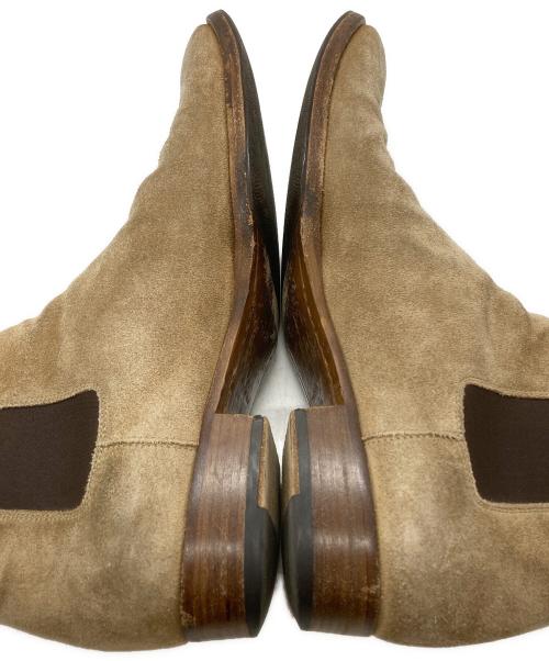 Saint Laurent Paris（サンローランパリ）Saint Laurent Paris (サンローランパリ) サイドゴアチェルシーブーツ/Side-gore Chelsea boots ベージュ サイズ:41 1/2の古着・服飾アイテム