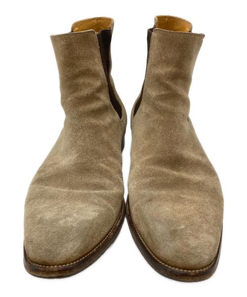 Saint Laurent Paris（サンローランパリ）Saint Laurent Paris (サンローランパリ) サイドゴアチェルシーブーツ/Side-gore Chelsea boots ベージュ サイズ:41 1/2の古着・服飾アイテム