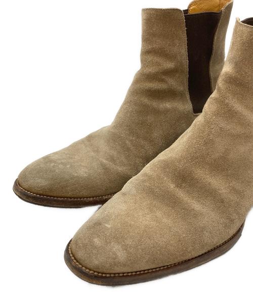 Saint Laurent Paris（サンローランパリ）Saint Laurent Paris (サンローランパリ) サイドゴアチェルシーブーツ/Side-gore Chelsea boots ベージュ サイズ:41 1/2の古着・服飾アイテム