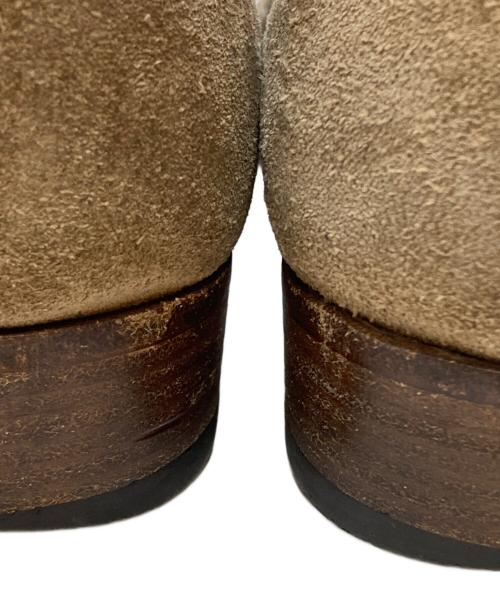 Saint Laurent Paris（サンローランパリ）Saint Laurent Paris (サンローランパリ) サイドゴアチェルシーブーツ/Side-gore Chelsea boots ベージュ サイズ:41 1/2の古着・服飾アイテム