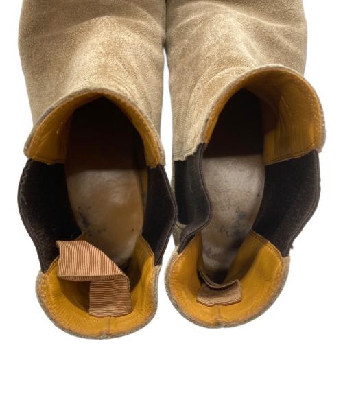 Saint Laurent Paris（サンローランパリ）Saint Laurent Paris (サンローランパリ) サイドゴアチェルシーブーツ/Side-gore Chelsea boots ベージュ サイズ:41 1/2の古着・服飾アイテム