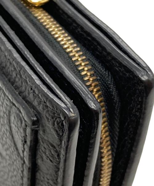 LOUIS VUITTON（ルイ ヴィトン）LOUIS VUITTON (ルイ ヴィトン) 2つ折り財布/Clea Wallet Monogram Empreinte ブラックの古着・服飾アイテム
