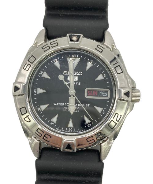 SEIKO（セイコー）SEIKO (セイコー) 腕時計 ブラックの古着・服飾アイテム