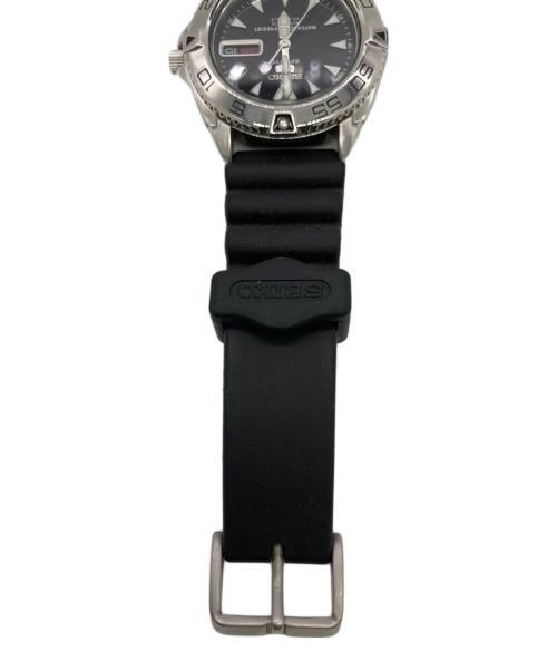 SEIKO（セイコー）SEIKO (セイコー) 腕時計 ブラックの古着・服飾アイテム