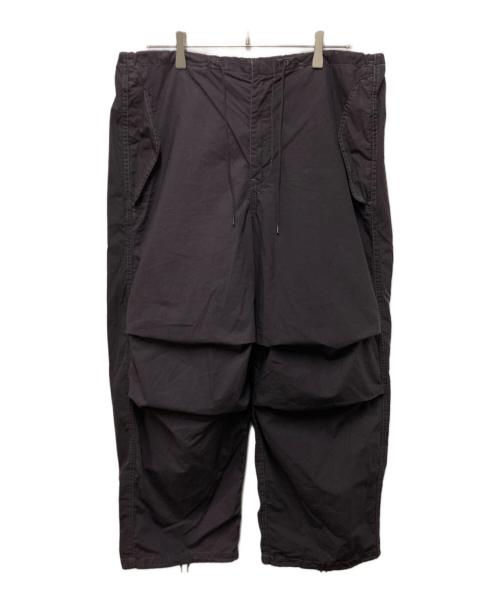 FIFTH GENERAL STORE（フィフスジェネラルストア）FIFTH GENERAL STORE (フィフスジェネラルストア) 後染めスノーカモパンツ ブラック サイズ:M-Rの古着・服飾アイテム