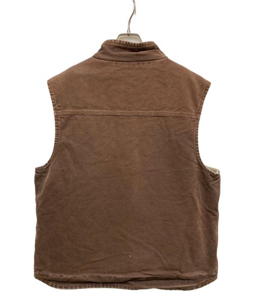 CarHartt（カーハート）CarHartt (カーハート) ダックベスト ブラウン サイズ:XLの古着・服飾アイテム