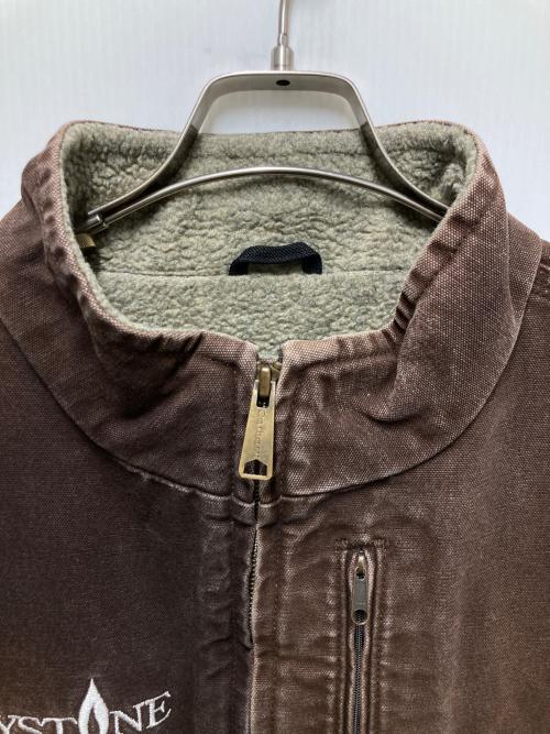CarHartt（カーハート）CarHartt (カーハート) ダックベスト ブラウン サイズ:XLの古着・服飾アイテム