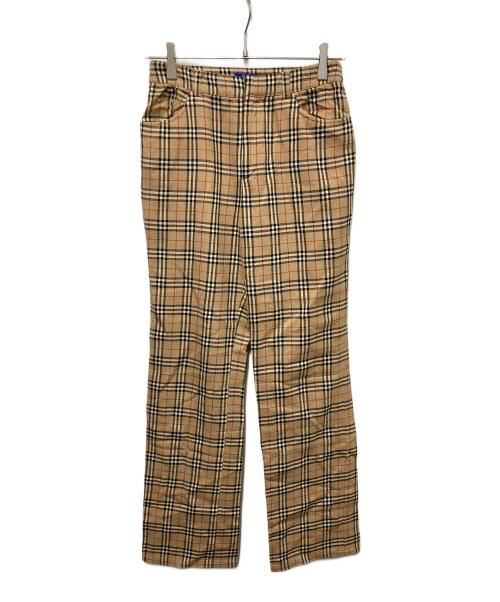 Burberry's（バーバリー）Burberry's (バーバリー) ノヴァチェックパンツ ベージュ サイズ:	SIZE 36の古着・服飾アイテム