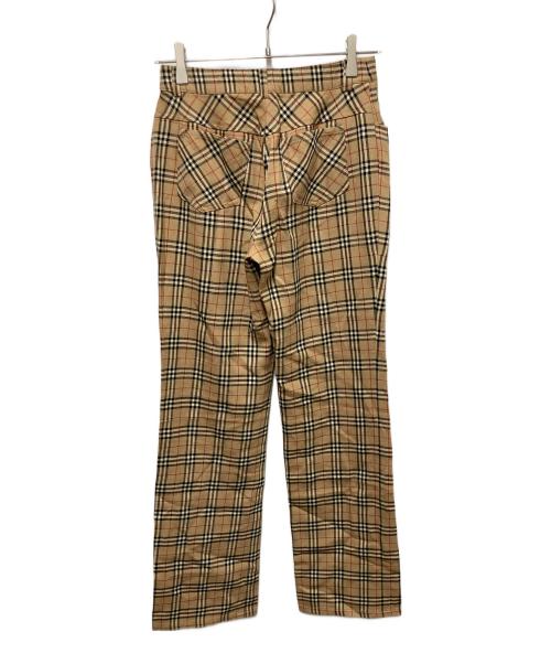 Burberry's（バーバリー）Burberry's (バーバリー) ノヴァチェックパンツ ベージュ サイズ:	SIZE 36の古着・服飾アイテム