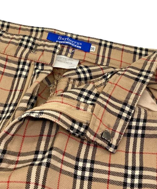 Burberry's（バーバリー）Burberry's (バーバリー) ノヴァチェックパンツ ベージュ サイズ:	SIZE 36の古着・服飾アイテム