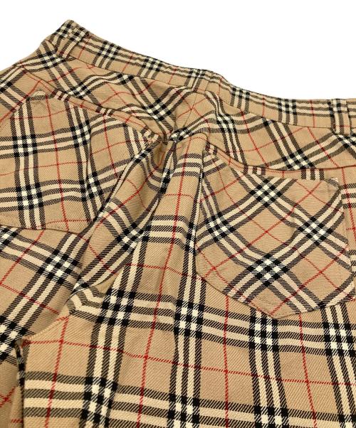 Burberry's（バーバリー）Burberry's (バーバリー) ノヴァチェックパンツ ベージュ サイズ:	SIZE 36の古着・服飾アイテム