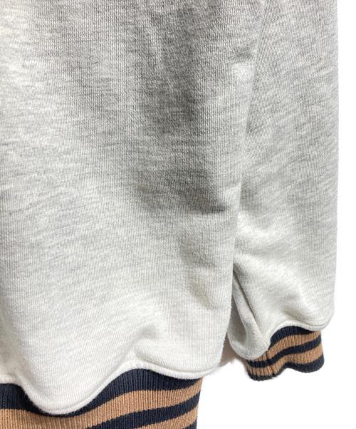 AVIREX（アヴィレックス）AVIREX (アヴィレックス) SWEAT STADIUM JACKET NYC/スウェット スタジアム ジャケット エヌワイシー グレー サイズ:Ｍの古着・服飾アイテム