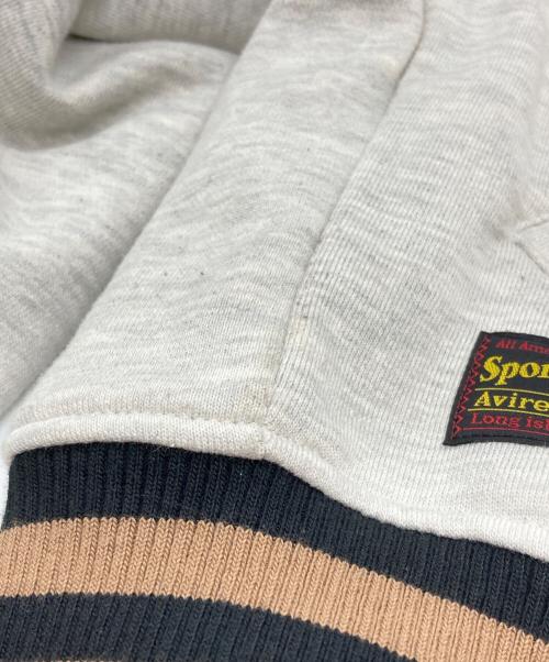 AVIREX（アヴィレックス）AVIREX (アヴィレックス) SWEAT STADIUM JACKET NYC/スウェット スタジアム ジャケット エヌワイシー グレー サイズ:Ｍの古着・服飾アイテム