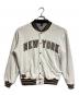 AVIREX（アヴィレックス）の古着「SWEAT STADIUM JACKET NYC/スウェット スタジアム ジャケット エヌワイシー」｜グレー