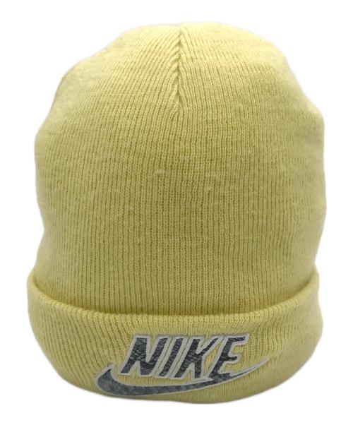 SUPREME（シュプリーム）Supreme (シュプリーム) NIKE (ナイキ) Snakeskin Beanie イエローの古着・服飾アイテム