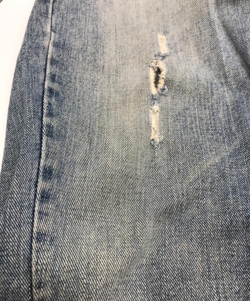 Real street style（リアルストレートスタイル）Real street style (リアルストレートスタイル) フレアデニム インディゴ サイズ:Lの古着・服飾アイテム