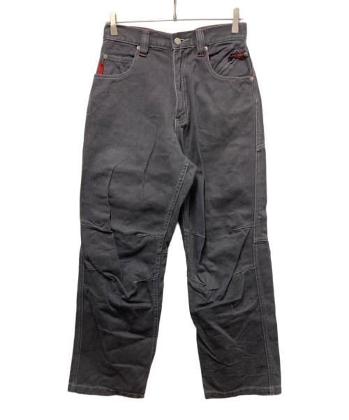 PJ's Surf（ピージェーズサーフ）PJ's Surf (ピージェーズサーフ) バギーデニムパンツ グレー サイズ:	SIZE Mの古着・服飾アイテム