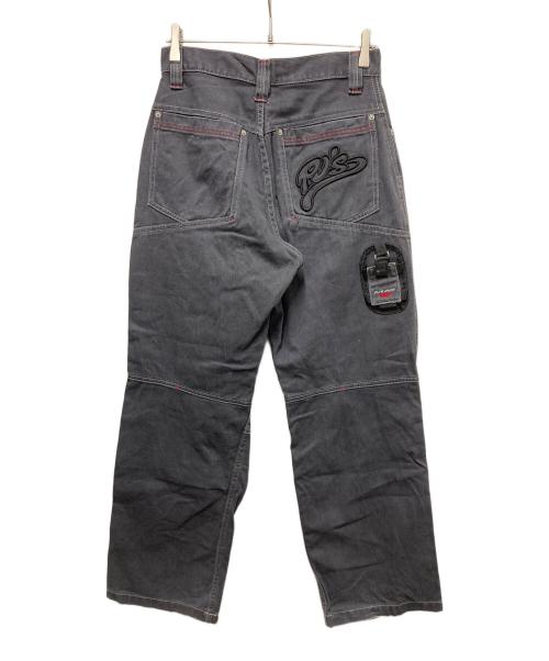 PJ's Surf（ピージェーズサーフ）PJ's Surf (ピージェーズサーフ) バギーデニムパンツ グレー サイズ:	SIZE Mの古着・服飾アイテム