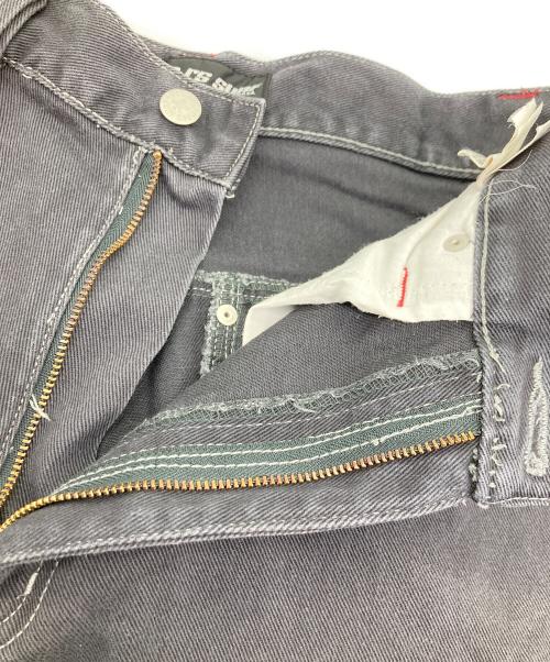 PJ's Surf（ピージェーズサーフ）PJ's Surf (ピージェーズサーフ) バギーデニムパンツ グレー サイズ:	SIZE Mの古着・服飾アイテム