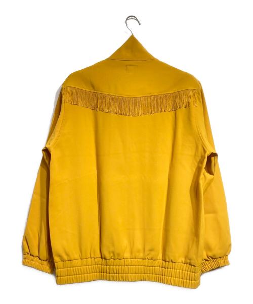 Needles（ニードルズ）Needles (ニードルズ) Fringe Track Jacket/フリンジトラックジャケット イエロー サイズ:Mの古着・服飾アイテム