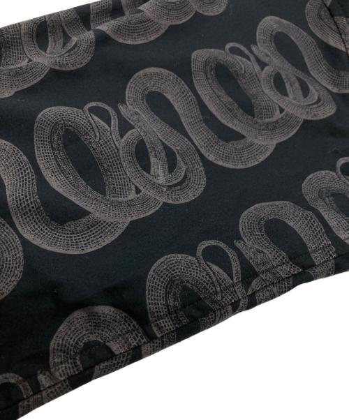 Thee Hysteric XXX（ジィ ヒステリックトリプルエックス）Thee Hysteric XXX (ジィ ヒステリックトリプルエックス) Snake Loop LS Shirt ブラック サイズ:Sの古着・服飾アイテム